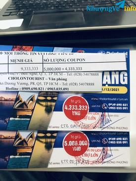 Ảnh Bán vé du lịch cholontourist giảm 20%