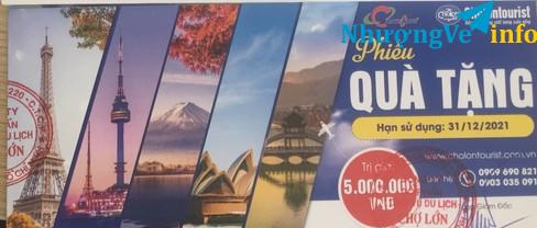 Ảnh BÁN COUPON VOUCHER DU LỊCH CHỢ LỚN TOURIST - VIETRAVEL