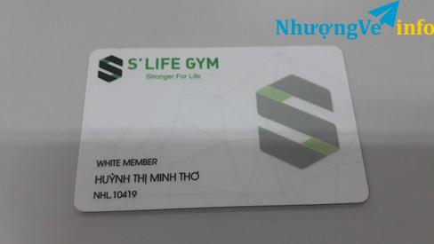 Ảnh NHƯỢNG LẠI THẺ TẬP GYM, YOGA CỦA HỆ THỐNG S'LIFE GYM