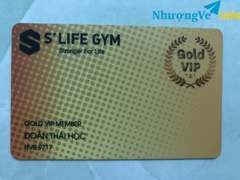 Ảnh Sang nhượng thẻ tập S'Life GYM giá cực rez
