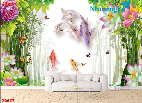 Ảnh Chuyên bán và cung cấp tranh lụa kim tuyến lụa bóng 3d 5d