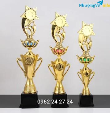 Ảnh mẫu cúp hội thảo chuyên ngành làm đẹp, bán cúp phun xăm thẩm mỹ