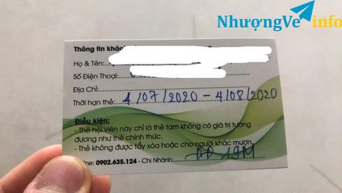 Ảnh Vé tập gym S'life 3 năm