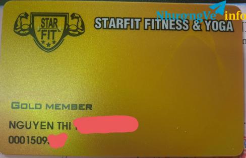 Ảnh CẦN NHƯỢNG LẠI THẺ TẬP CỦA STARFIT FITNESS & YOGA CHI NHÁNH THỦ ĐỨC-HCM