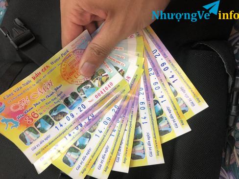 Ảnh Vé mời Đầm Sen nước