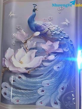 Ảnh Tranh dán tường 3d 5d tranh lụa tranh kim tuyến