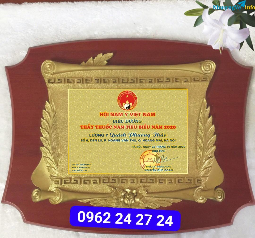 Ảnh làm bằng khen vinh danh y sỹ xuất sắc, bằng khen cao cấp