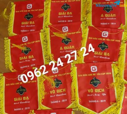 Ảnh nơi bán cờ thể thao, nhận in cờ kỷ niệm đại hội thể thao