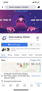 Ảnh Bán khoá học tại Green Academy