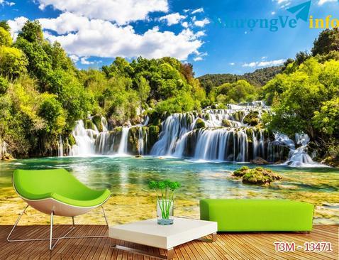 Ảnh Tranh 3d 5d trang trí phòng khách