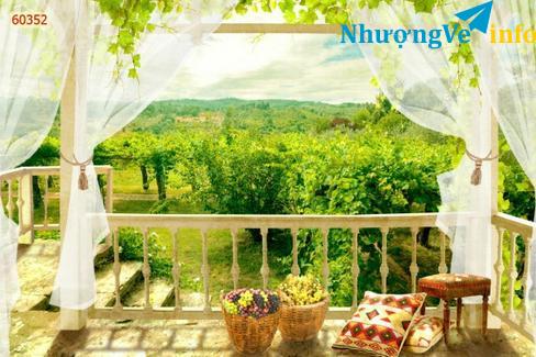 Ảnh Tranh dán tường tranh lụa tranh kim tuyến