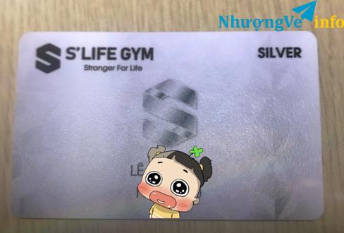 Ảnh Cần nhượng lại thẻ tập S’life Gym 24 tháng CN Quận 7