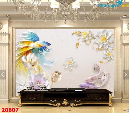 Ảnh Tranh lụa 3D 5D