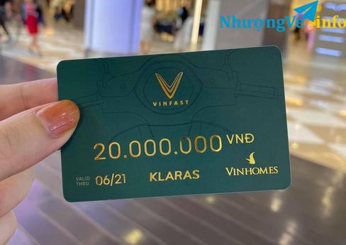 Ảnh Bán Voucher mua xe điện Vinfast Krala trị giá 20 triệu, bán lại chỉ 3 triệu - 0982167284