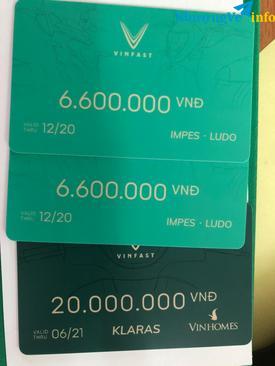 Ảnh Voucher giảm giá 20tr mua xe máy