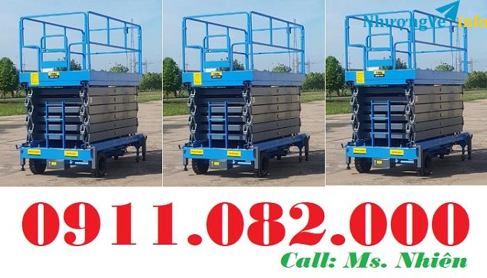 Ảnh Thang nâng điện 8 mét giá rẻ tại cần thơ- lh 0911082000