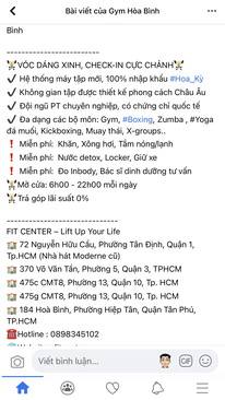 Ảnh Chuyển nhượng thẻ gym
