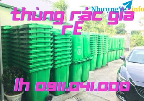 Ảnh Thùng rác giá rẻ, thùng rác 40lit 60lit giá rẻ giá sỉ-0911.041.000