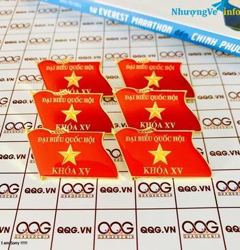 Ảnh Huy hiệu hội đồng nhân dân, huy hiệu đại biểu, in huy hiệuCơ sở sản xuất huy hiệu đại hội đảng