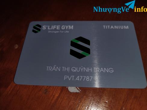 Ảnh NHƯỢNG THẺ TITANIUM  S'LIFE SÀI GÒN 3 NĂM