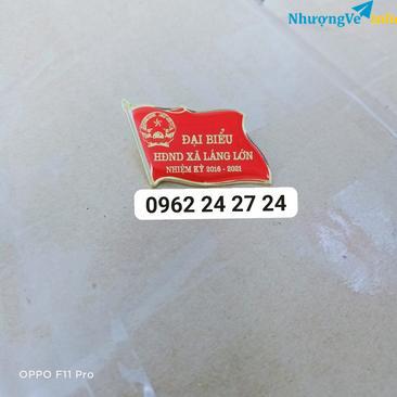 Ảnh công ty nhận sản xuất ve cài áo đại hội, bán huy hiệu hội đồng nhân dân