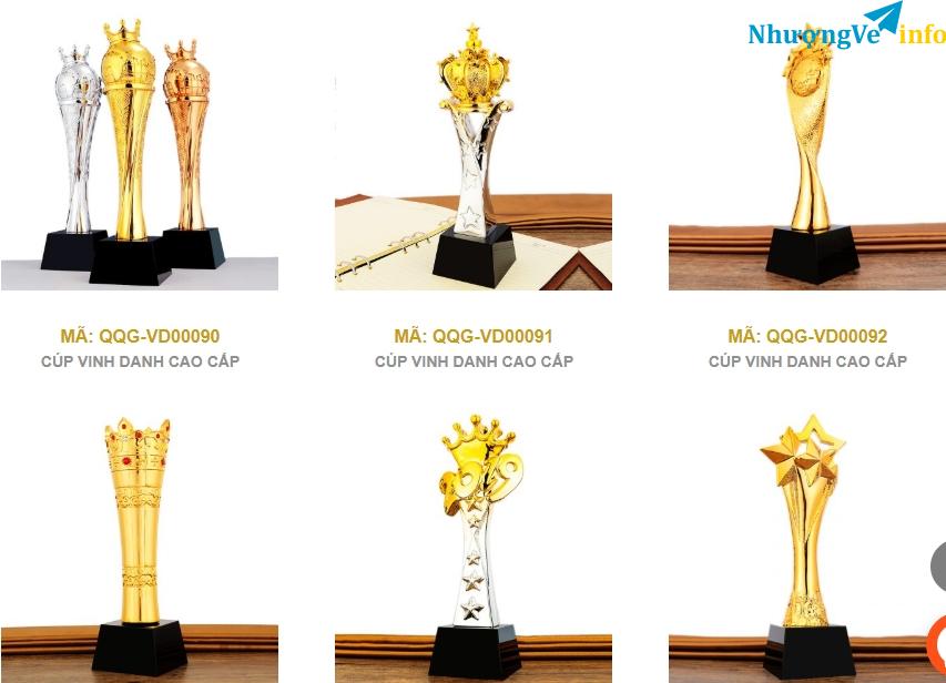 Ảnh Cúp giải thưởng bằng đồng, cúp trao tặng giải bàn tay vàng vẻ vang,