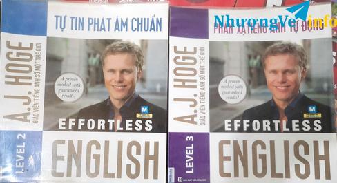Ảnh Thanh lý 2 quyển Effortles English: Tự tin phát âm chuẩn, Phản xạ tiếng Anh tự động