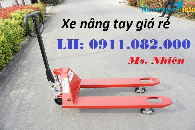 Ảnh Nơi bán xe nâng tay thấp 3 tấn giá rẻ tại vĩnh long- lh 0911082000