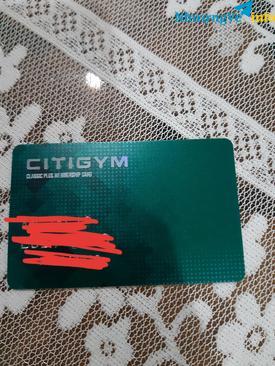 Ảnh Thanh lý thẻ tập gym Citigym 18 tháng classic plus membership card giá rẻ