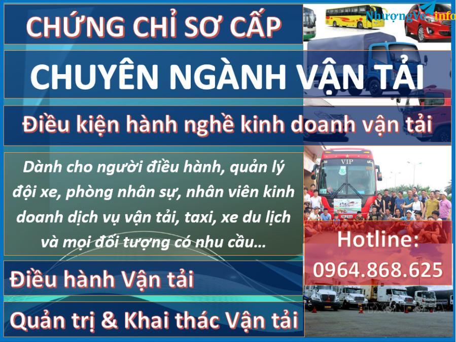 Ảnh Khóa học chứng chỉ sơ cấp điều hành vận tải uy tín