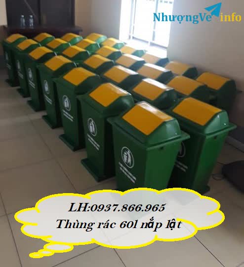 Ảnh Thùng rác công cộng, công ty chuyên sản xuất thùng rác, cần tìm nhà phân phối thùng rác