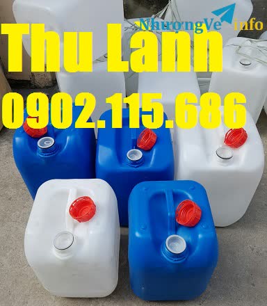 Ảnh Can nhựa 20 lít vuông