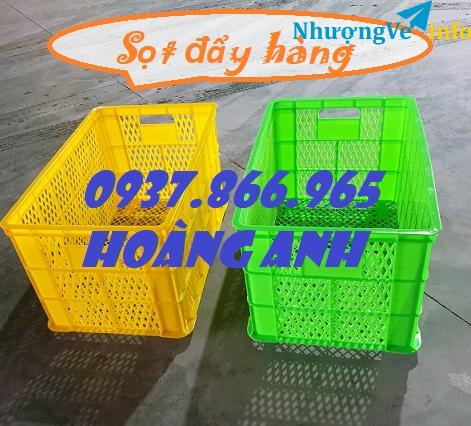 Ảnh Mua sọt nhựa có bánh xe, sọt nhựa 5 bánh xe tại ahf nội, sọt nhựa công nghiệp, sọt nhựa kéo hàng may mặc