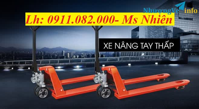 Ảnh Xe nâng tay thấp 3 tấn giá rẻ tại cần thơ- Nơi phân phối xe nâng tay giá sỉ- lh 0911082000