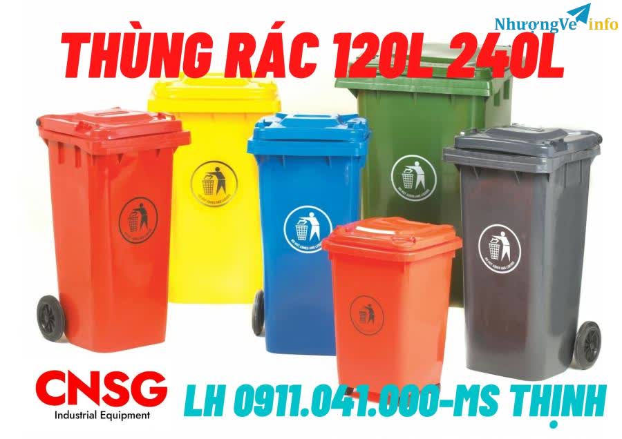Ảnh Thùng rác nhựa giá rẻ, thùng rác nhựa nguyên sinh 0911041000