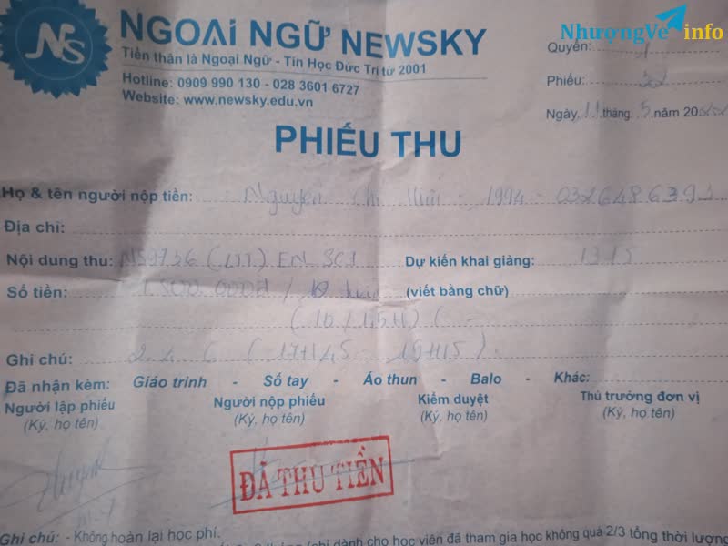 Ảnh Khoá học tiếng anh 30 buổi tại NEWSKY