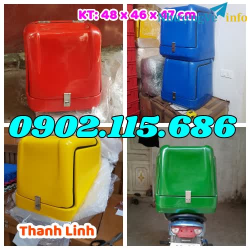 Ảnh Thùng giao hàng, thùng ship hàng đồ ăn