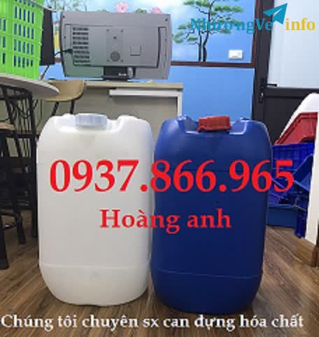 Ảnh Sản xuất can nhựa theo yêu cầu, can nhựa 25l, can nhựa HPDE, can chuyên dùng trong công nghiệp