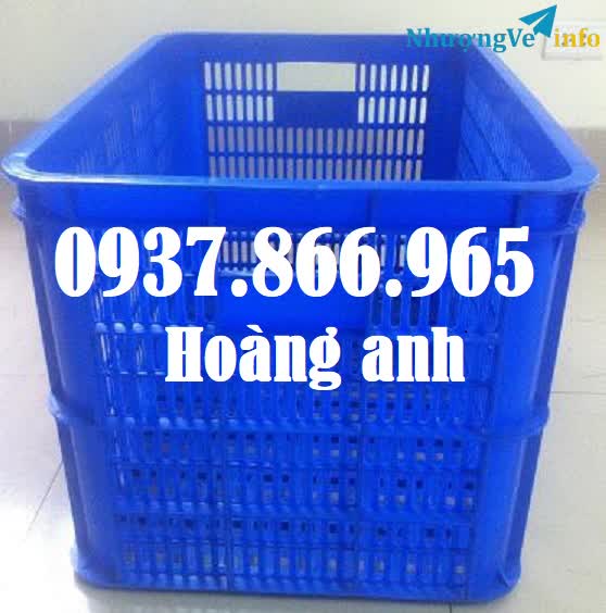 Ảnh Sọt nhựa chở hàng,sóng nhựa hở, sọt nhựa rỗng,sản xuất sóng nhựa rỗng cao 39, sọt nhựa HS005
