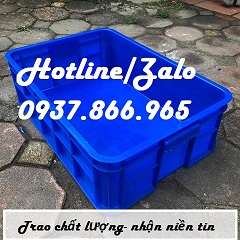 Ảnh Khay nhựa(Sóng nhựa đặc có nắp), thùng nhựa đăc, sóng nhựa bít, thùng nhựa nguyên sinh