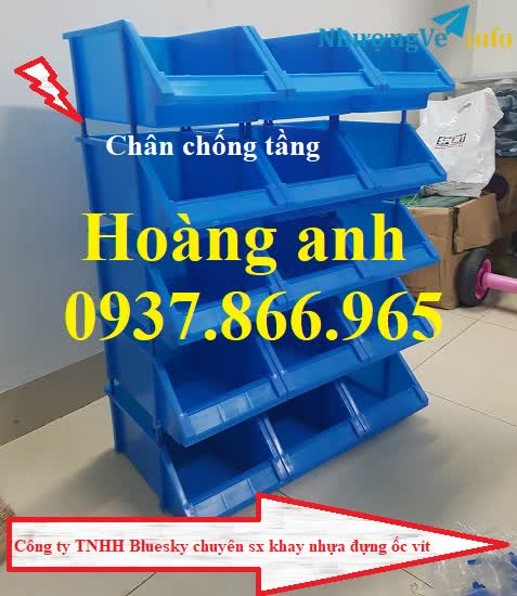 Ảnh Sản xuất khay nhựa tại hà nội, hộp nhựa vát đầu,khay nhựa chuyên đựng cờ lê mỏ lết, khay nhựa trong gara ô tô