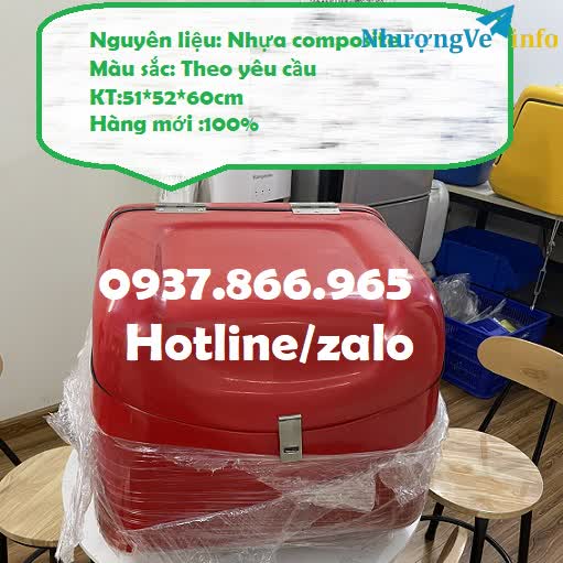 Ảnh Mua thùng chở hàng ở đâu, thùng chở hàng giá bao nhiêu, thùng giao hàng ăn nhanh