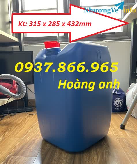 Ảnh Mua can nhựa tại hà nội, canh nhựa công nghiệp, can nhựa đựng xăng, can nhựa 30, giá của can nhựa