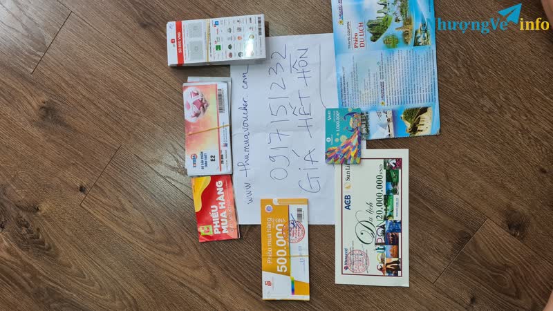 Ảnh Thu mua vé du lịch voucher mua hàng