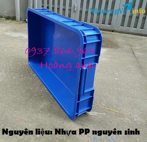Ảnh Giá thùng nhựa cao 10, sản xuất thùng nhựa đặc, khay nhựa, thùng nhựa chứa đồ cơ khí
