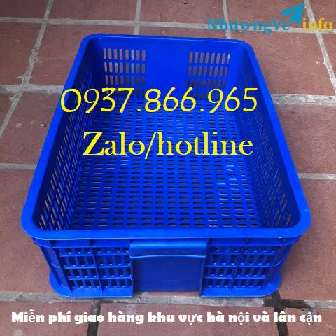 Ảnh Sọt nhựa cao 19 tại bắc ninh, sọt nhựa đựng rau củ, sóng nhựa hở, sọt nhựa dùng trong kho đông lạnh