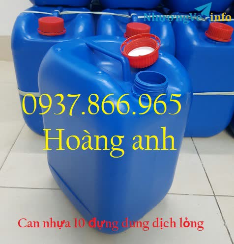 Ảnh Sản xuất can nhựa số lượng lớn, can nhựa, can đựng hóa chất, can nhựa công nghiệp