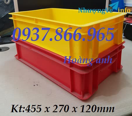 Ảnh Khay nhựa đặc tại hà nội, khay b2, thùng nhựa đặc, khay nhựa