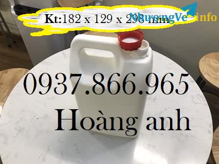 Ảnh Sản xuất can nhựa 5l, giá can nhựa, đơn vị cung cấp can nhựa, can, mua can nhựa 5l ở đâu
