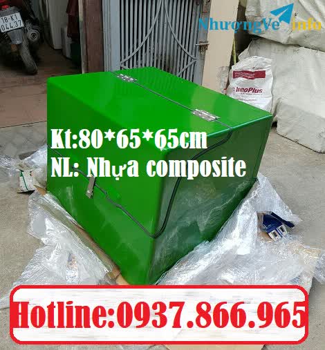 Ảnh Bán thùng giao hàng ăn nhanh, thùng chở hàng lớn, thùng chở hàng nhỏ, thùng chở hàng trung